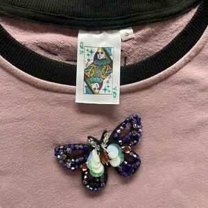 🌈QUEEN OF SPARKLES🌈 EMBROIDERED BUTTERFLY SET